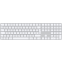 Clavier Apple Magic Keyboard With Touch ID and Numeric Keypad White Keys (USB-C) (French) - MXK73F/A