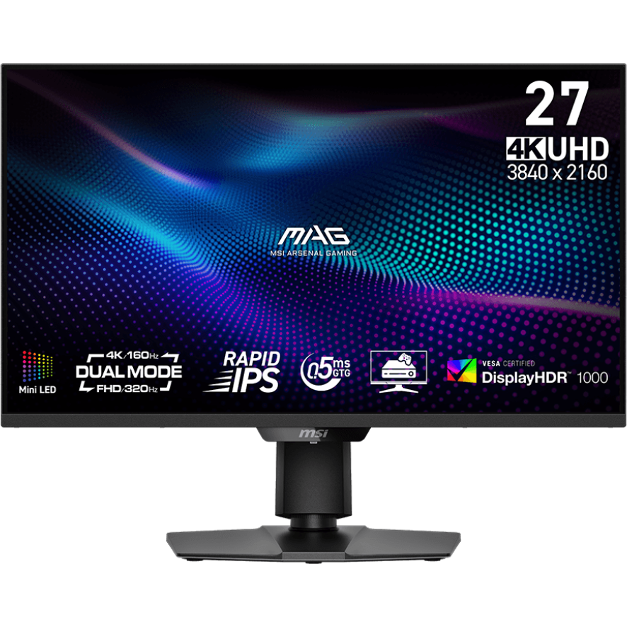 Écran MSI 27" MAG 274UPDF E16M - 9S6-3CF09H-010