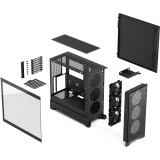 Boîtier Fractal Design Pop 2 Air Black TG (FD-C-POA2A-02)