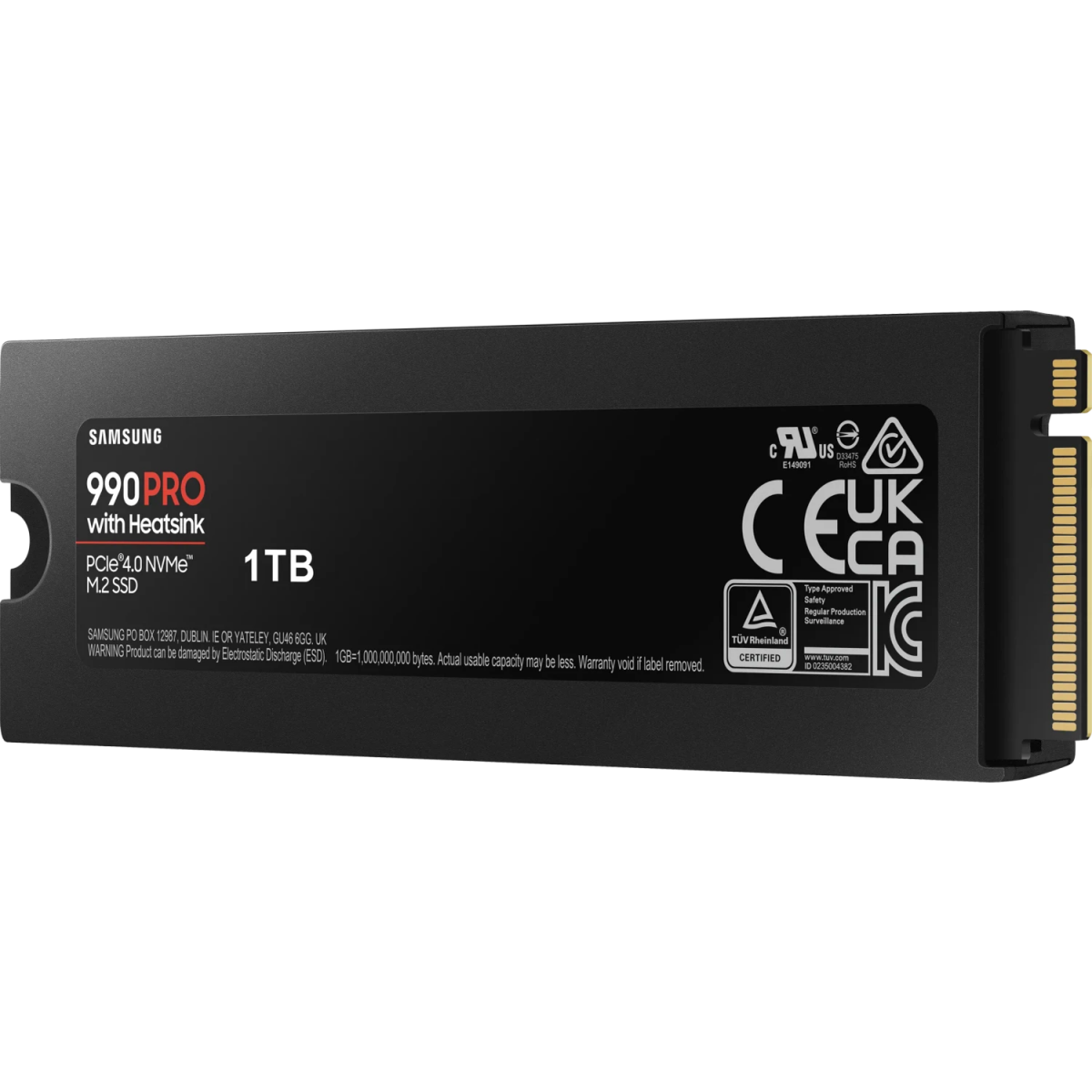 Disque SSD 1TB Samsung 990 PRO (MZ-V9P1T0GW) - photo 5