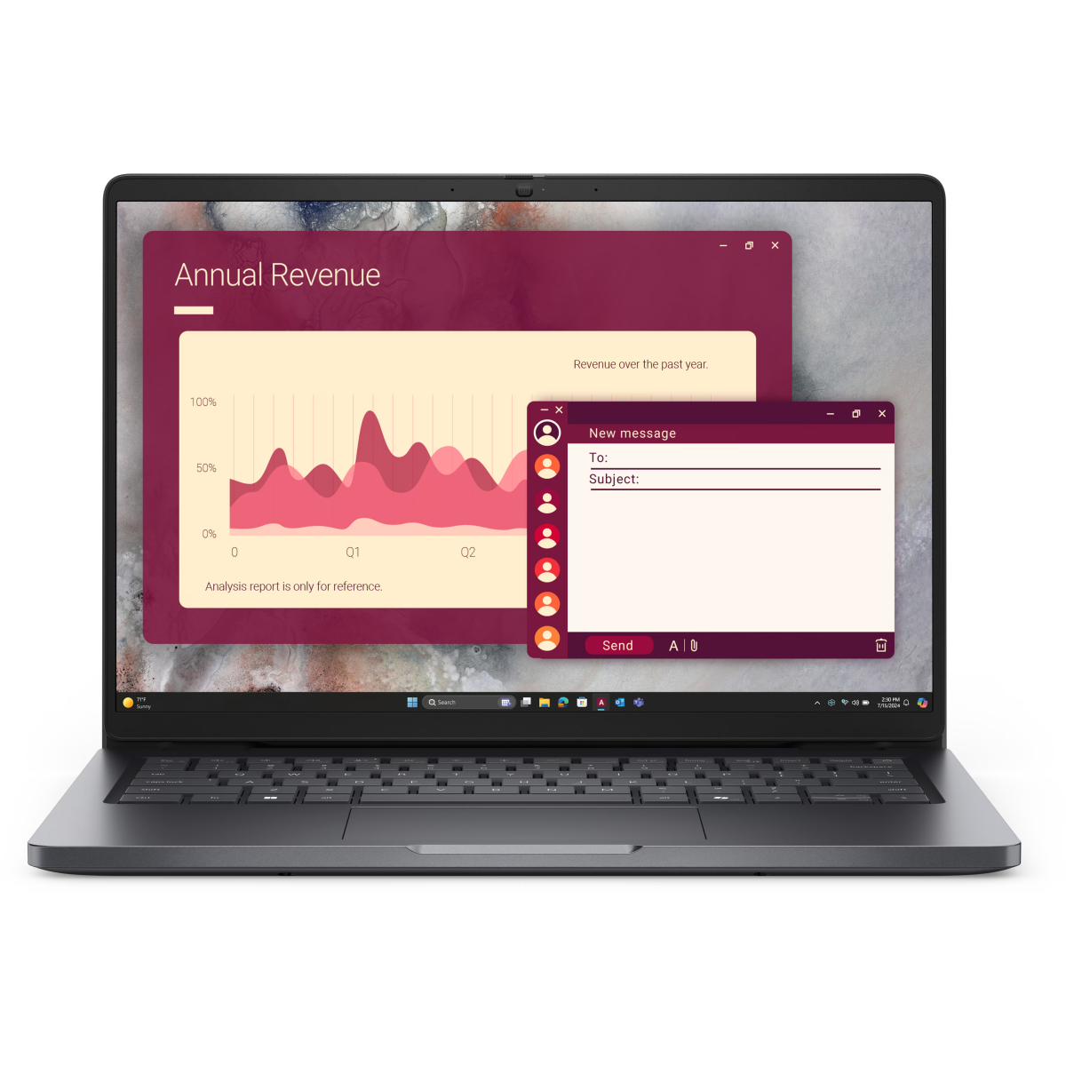Ноутбук Dell Pro 14 Magnetite (PC14250) (73D00)