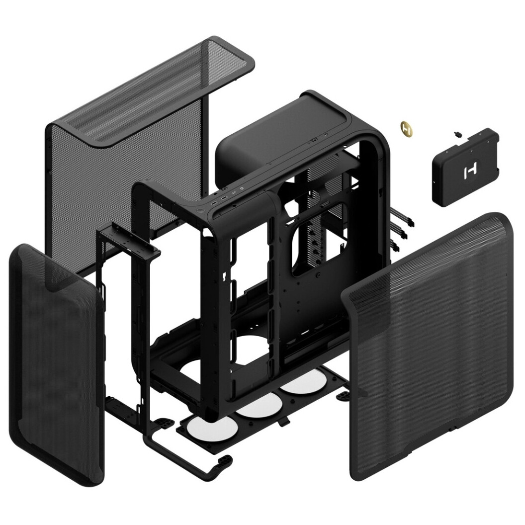 Корпус HYTE X50 Air Pitch Black - CS-HYTE-X50A-BB - photo 9