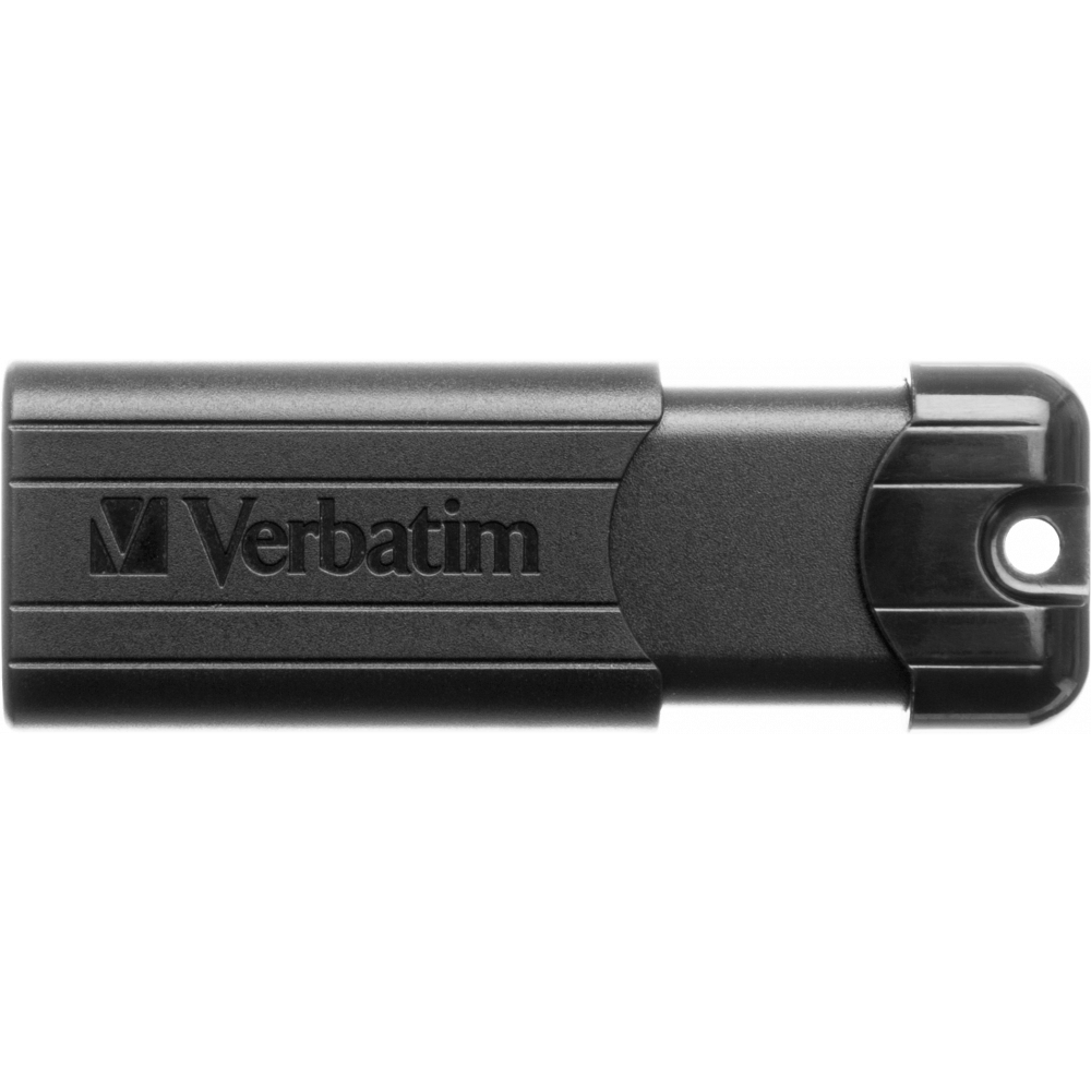 USB Flash накопитель 64GB Verbatim PinStripe Black (49318) - photo 2