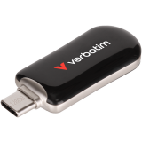 USB Flash накопитель 128GB Verbatim Plectra Black (30225)