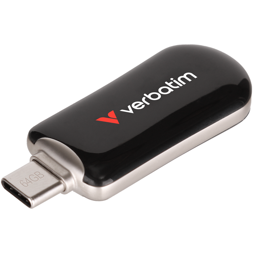 USB Flash накопитель 64GB Verbatim Plectra Black (30224)