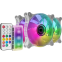 Вентилятор для корпуса Mars Gaming MF-3D White (3-Fan Pack) - MF3DKITW