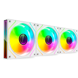 Вентилятор для корпуса Mars Gaming MF-3DProkit White (3-Fan Pack) (MF3DPROKITW)