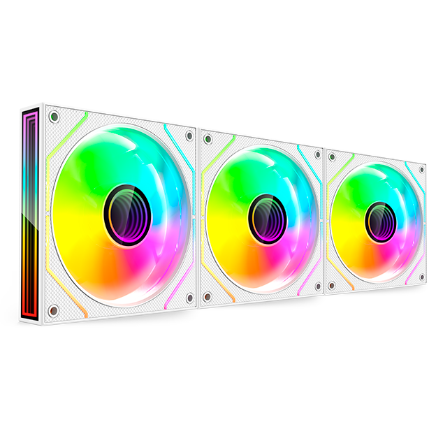 Вентилятор для корпуса Mars Gaming MF-3DProkit White (3-Fan Pack) - MF3DPROKITW - photo 2