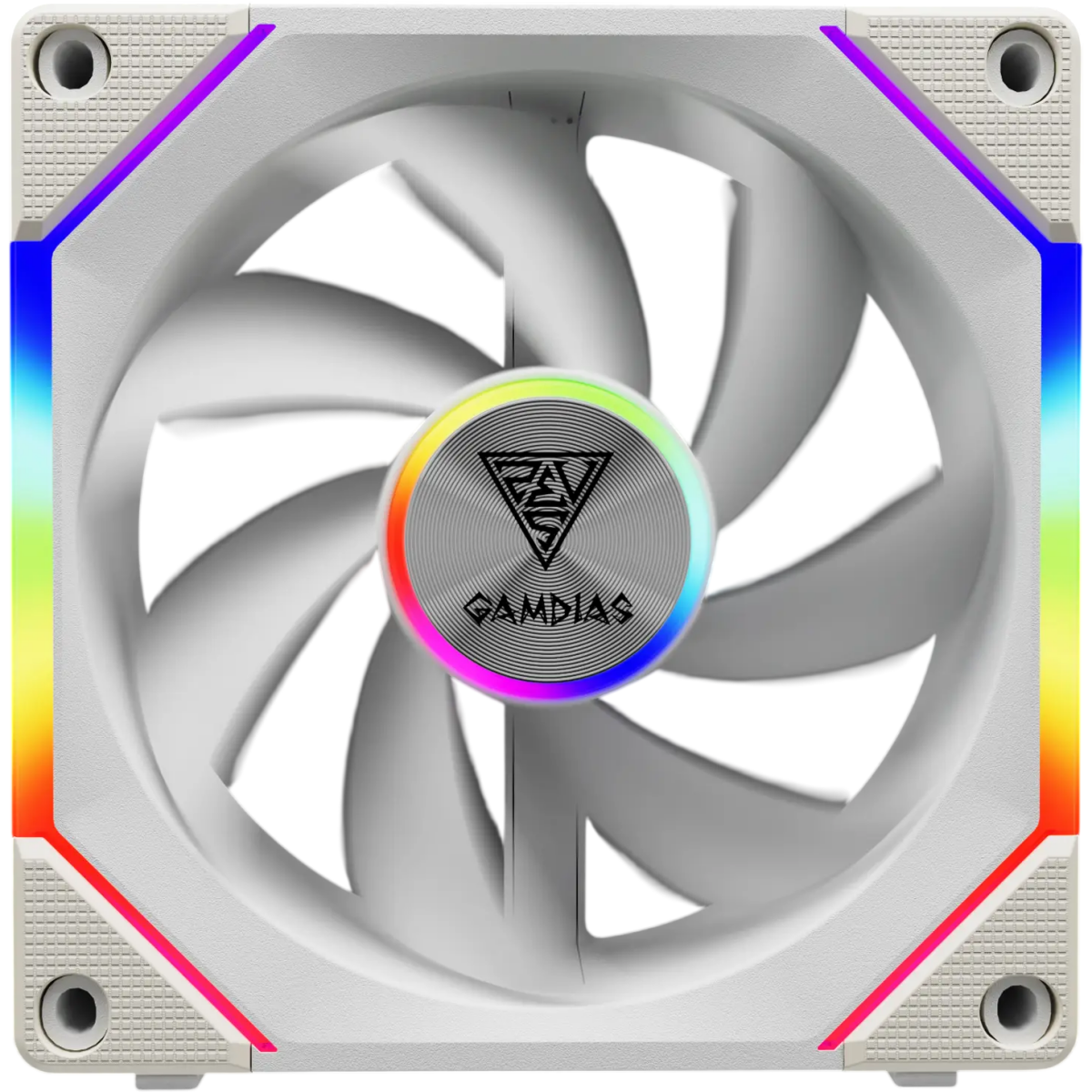 Ventilateur pour boîtier GAMDIAS P2-1203U White - 16302-04503-00013-G - photo 2