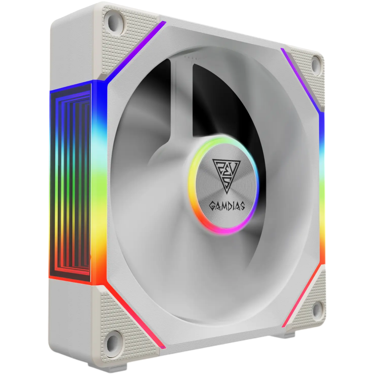 Ventilateur pour boîtier GAMDIAS P2-1203U White - 16302-04503-00013-G - photo 3