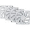 Вентилятор для корпуса HYTE FA12 Snow White (4-Fan Pack) - FAN-HYTE-FA12-WW-4
