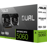 carte graphique NVIDIA GeForce RTX 5060 ASUS Dual OC Advanced 8GB (DUAL-RTX5060-O8G-A)
