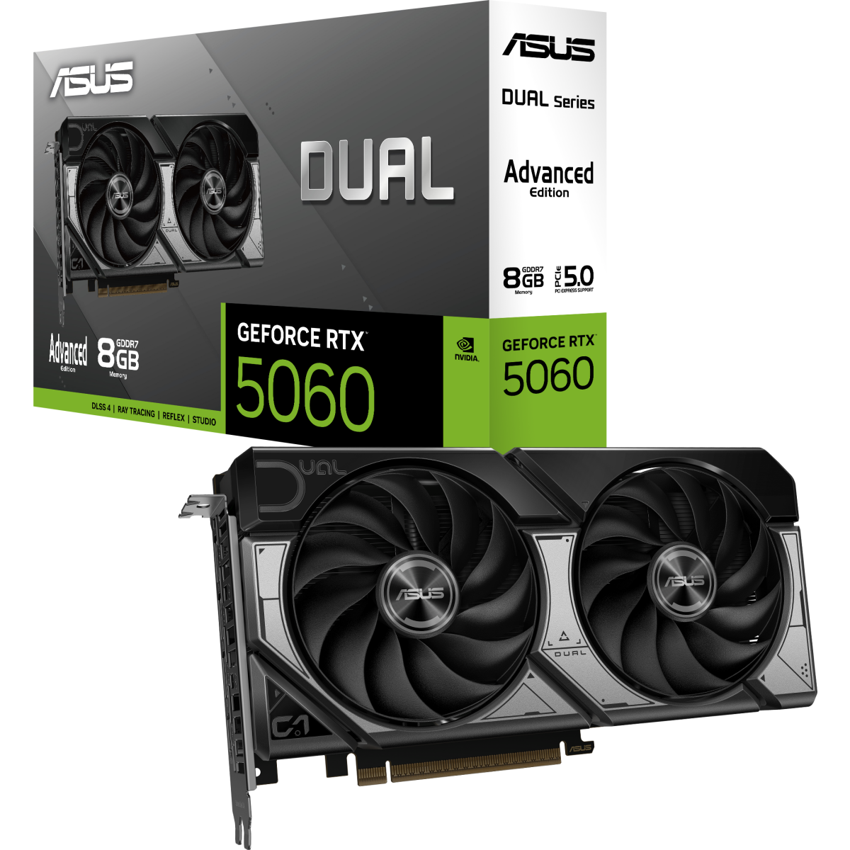carte graphique NVIDIA GeForce RTX 5060 ASUS Dual OC Advanced 8GB (DUAL-RTX5060-O8G-A) - photo 8