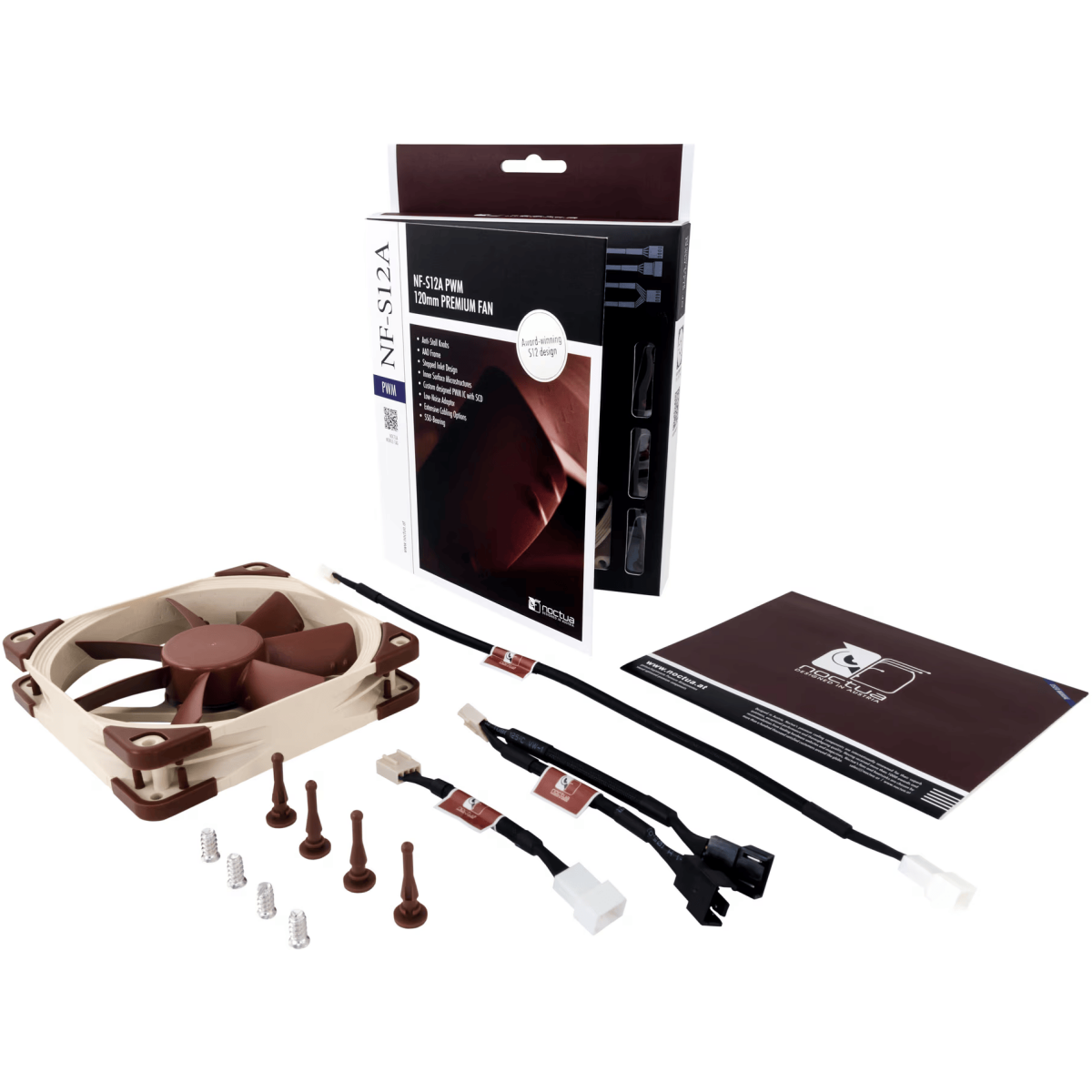 Вентилятор для корпуса Noctua NF-S12A PWM - photo 2