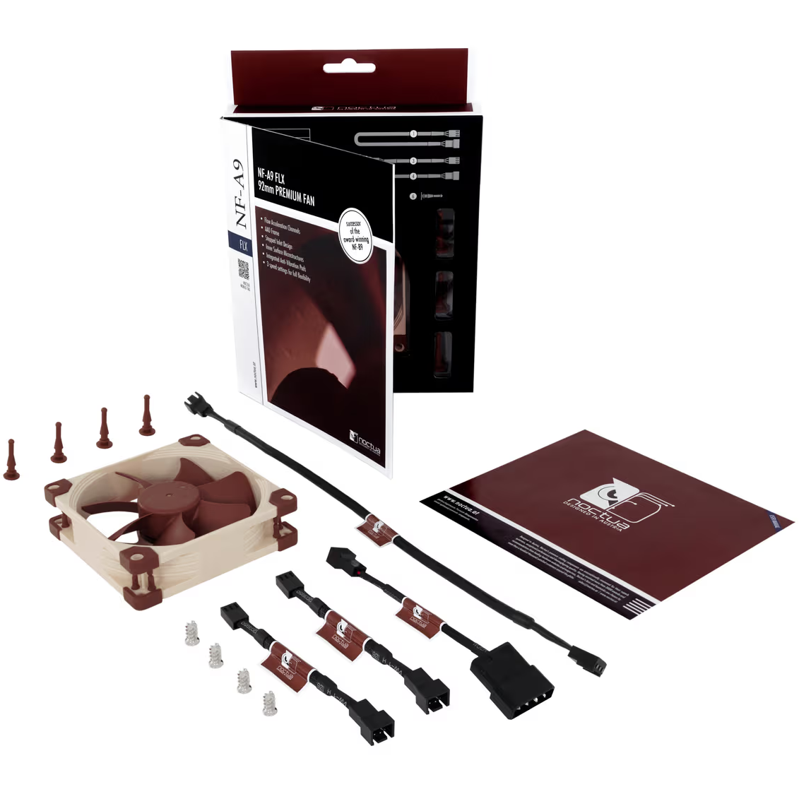 Вентилятор для корпуса Noctua NF-A9 FLX - photo 5