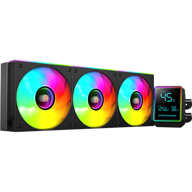 Система жидкостного охлаждения Mars Gaming ML-LCDPro360 Black - MLLCDPRO360