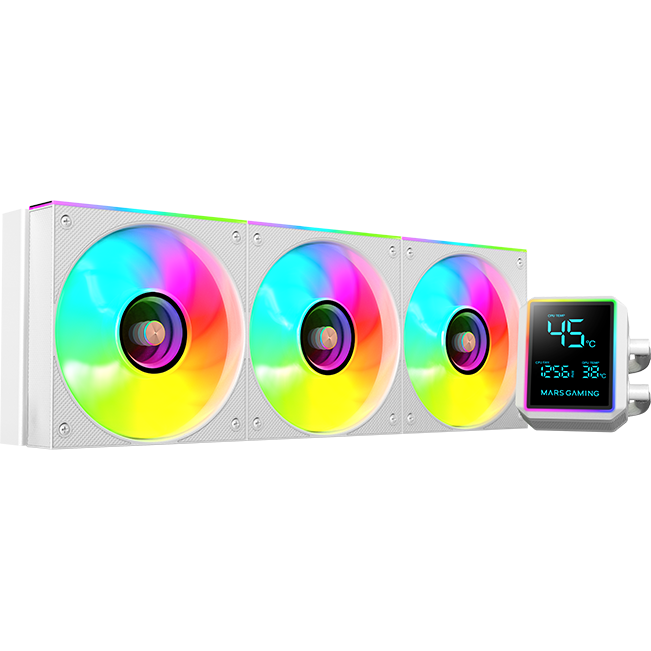 Система жидкостного охлаждения Mars Gaming ML-LCDPro360 White - MLLCDPRO360W