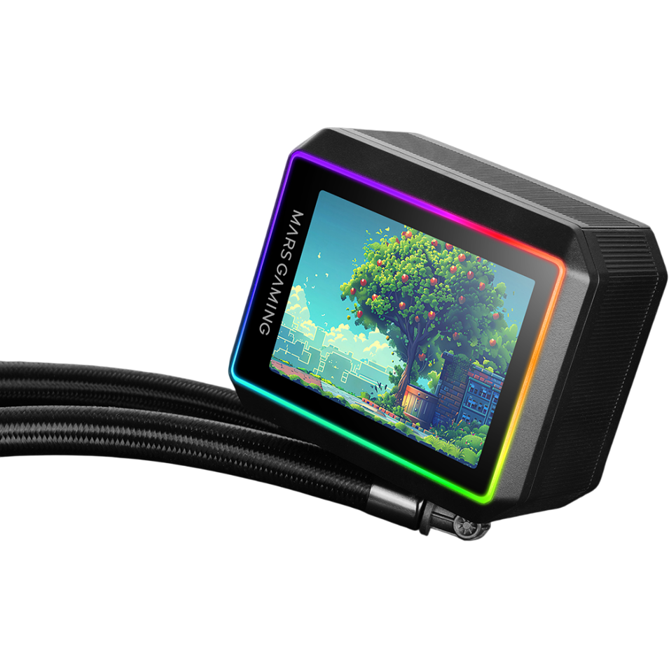 Système de refroidissement liquide Mars Gaming ML-Vision II 240 Black - MLVISIONII240 - photo 2
