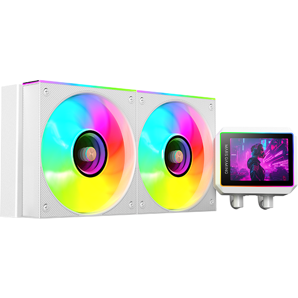 Система жидкостного охлаждения Mars Gaming ML-Vision II 240 White - MLVISIONII240W