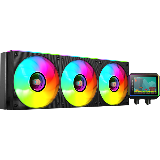 Système de refroidissement liquide Mars Gaming ML-Vision II 360 White - MLVISIONII360W