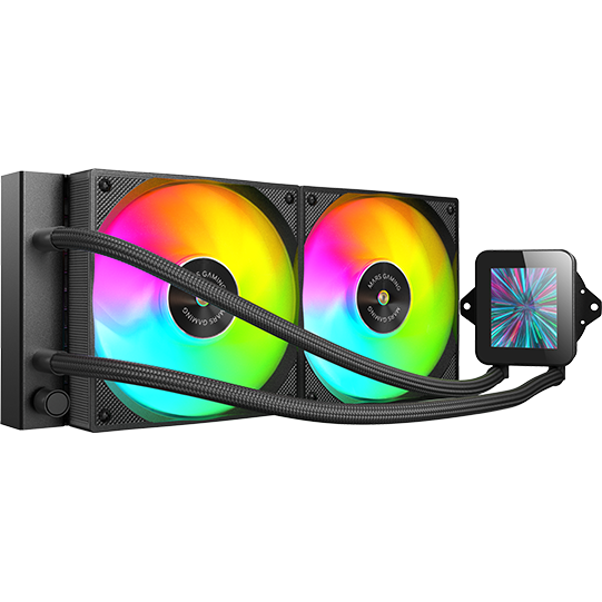 Система жидкостного охлаждения Mars Gaming ML-Vision240 Black - MLVISION240