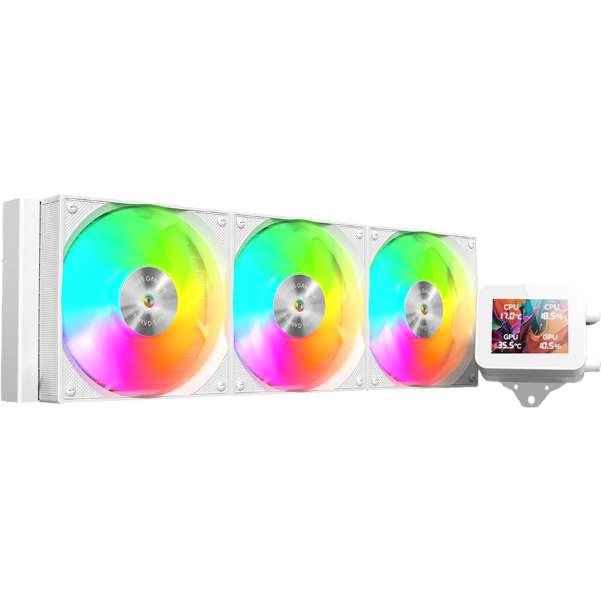 Система жидкостного охлаждения Mars Gaming ML-Vision360 White - MLVISION360W