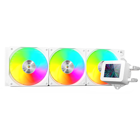 Система жидкостного охлаждения Mars Gaming ML-Vision360 White - MLVISION360W - photo 2