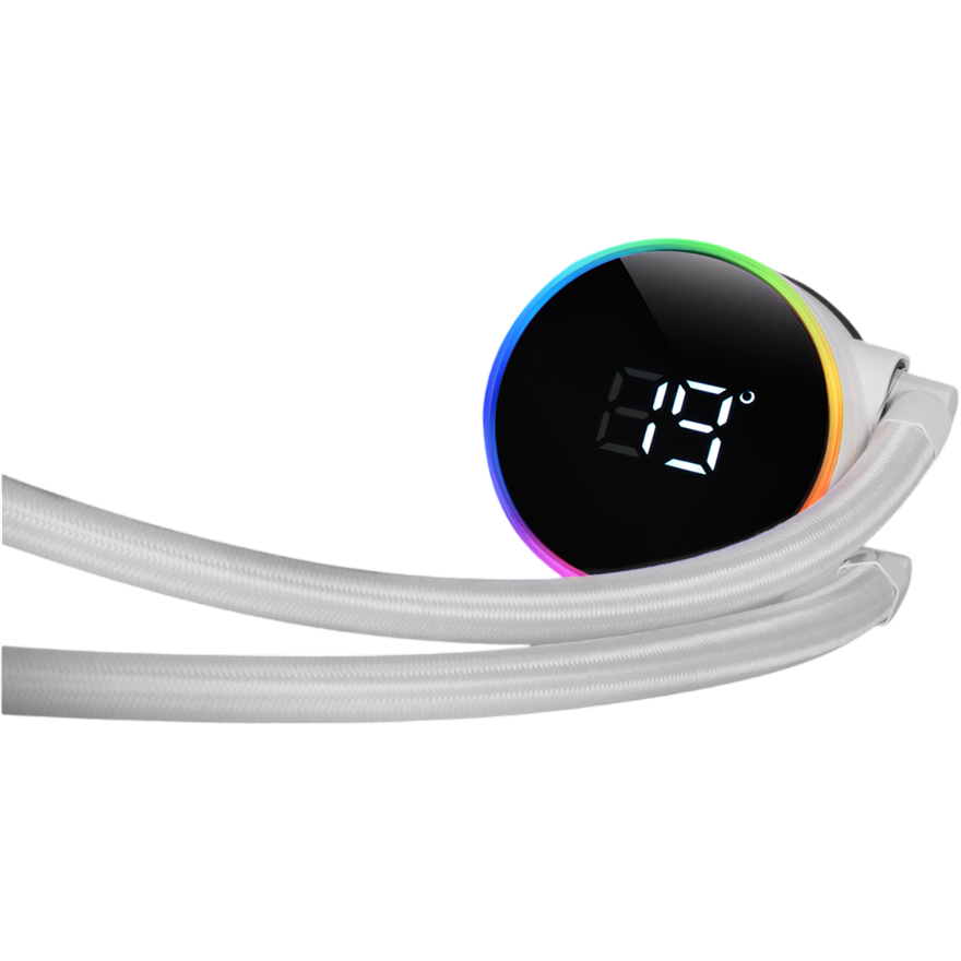 Система жидкостного охлаждения Mars Gaming ML-LCD360 White - MLLCD360W - photo 2