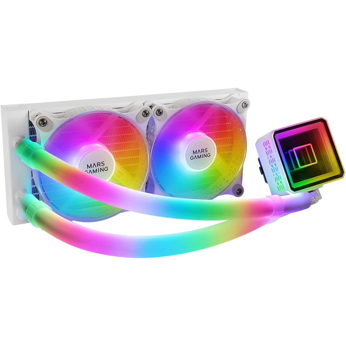 Система жидкостного охлаждения Mars Gaming ML-Ultra240 White - MLULTRA240W
