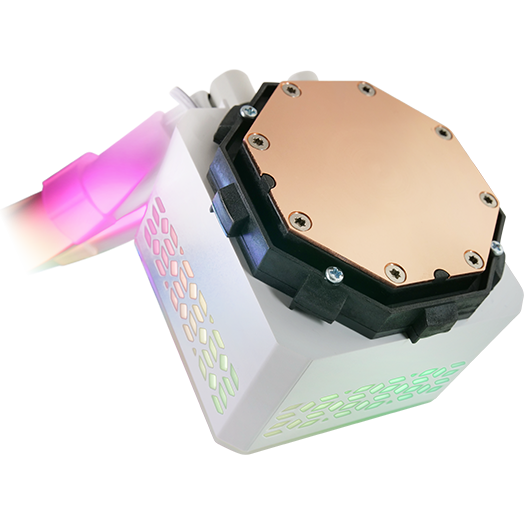 Система жидкостного охлаждения Mars Gaming ML-Ultra240 White - MLULTRA240W - photo 4