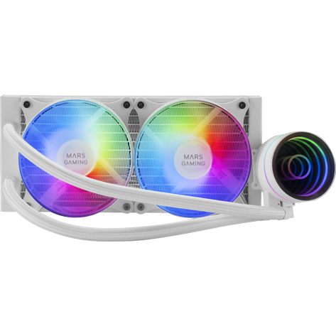 Система жидкостного охлаждения Mars Gaming ML-One240 White - MLONE240W - photo 2