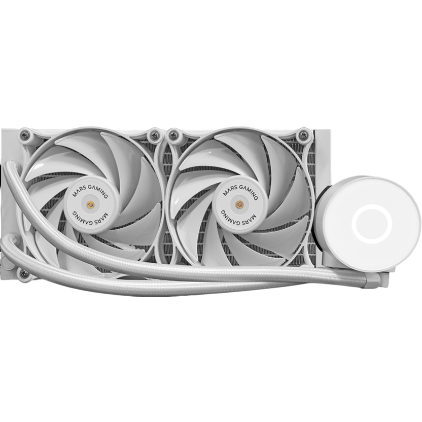 Система жидкостного охлаждения Mars Gaming ML-Pro240 White - MLPRO240W