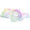 Вентилятор для корпуса ASUS Prime MR120 ARGB White (3 pcs) - 90DA00I3-B09020