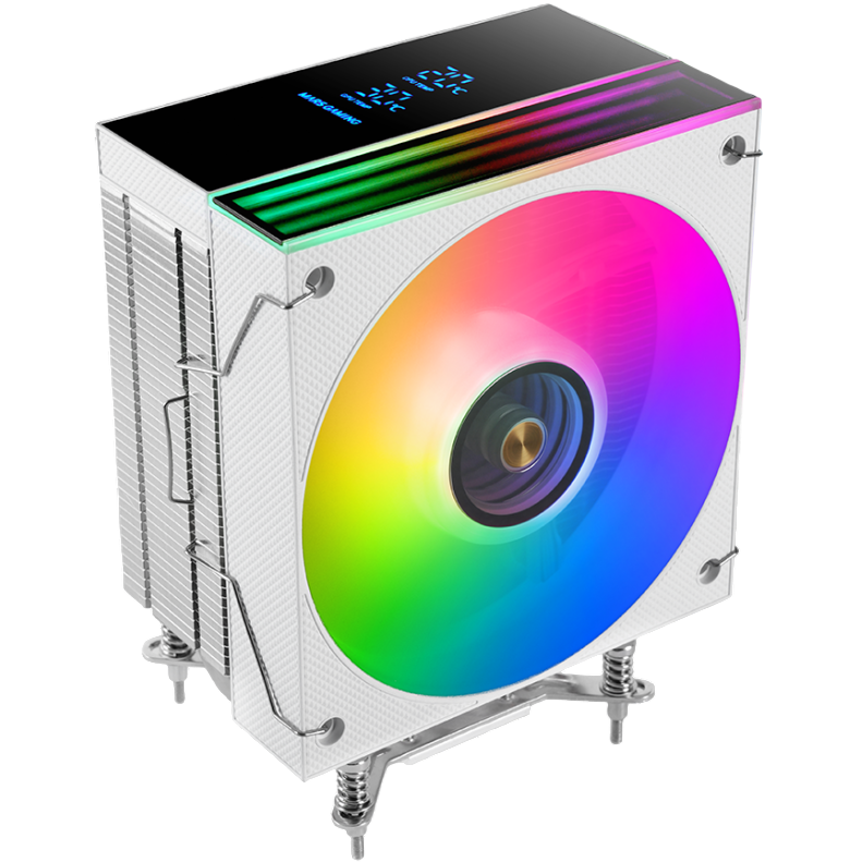 Refroidisseur Mars Gaming MCPU-LCD White - MCPULCDW