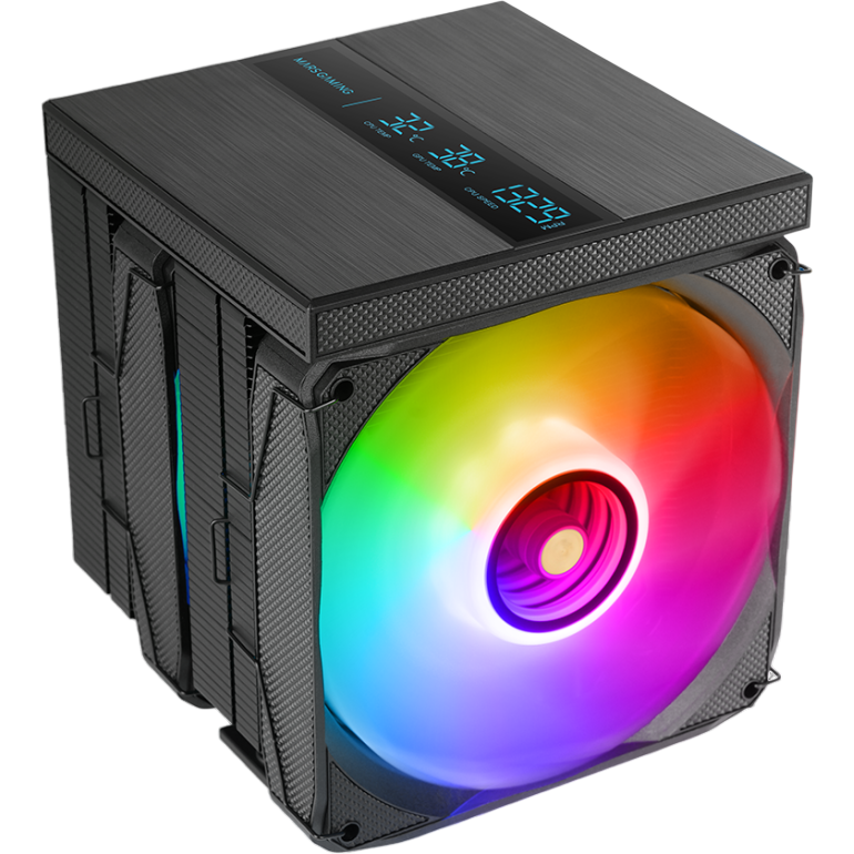Кулер Mars Gaming MCPU-LCDPro Black - MCPULCDPRO
