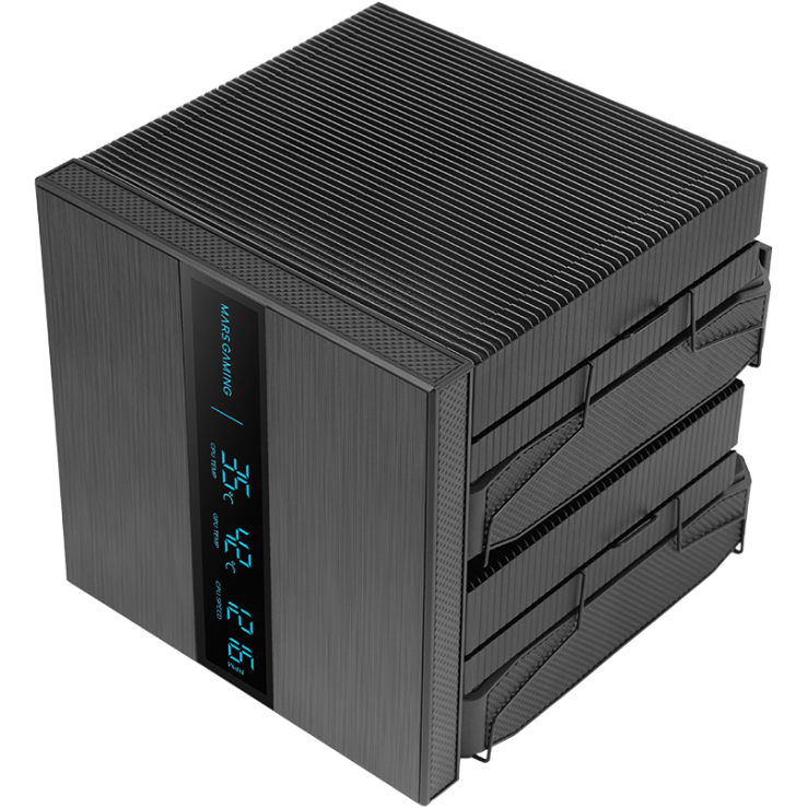 Кулер Mars Gaming MCPU-LCDPro Black - MCPULCDPRO - photo 4