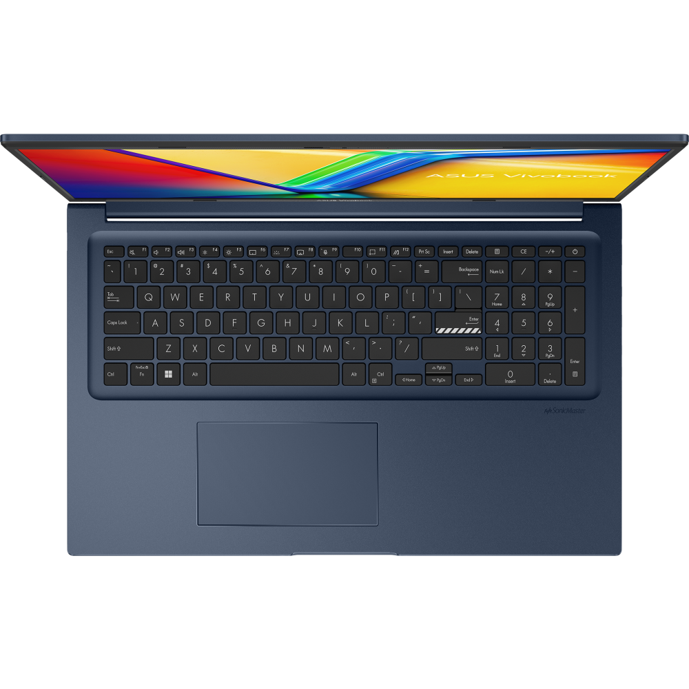 Ordinateur portable ASUS X1704VA Vivobook 16 Quiet Blue (PRO-DICAU1061X) - X1704VA-PRO-DICAU1061X - photo 4