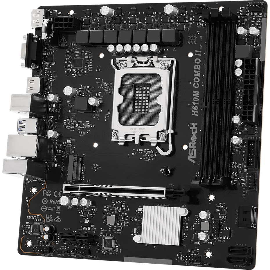 Carte mère ASRock H610M COMBO II - photo 3