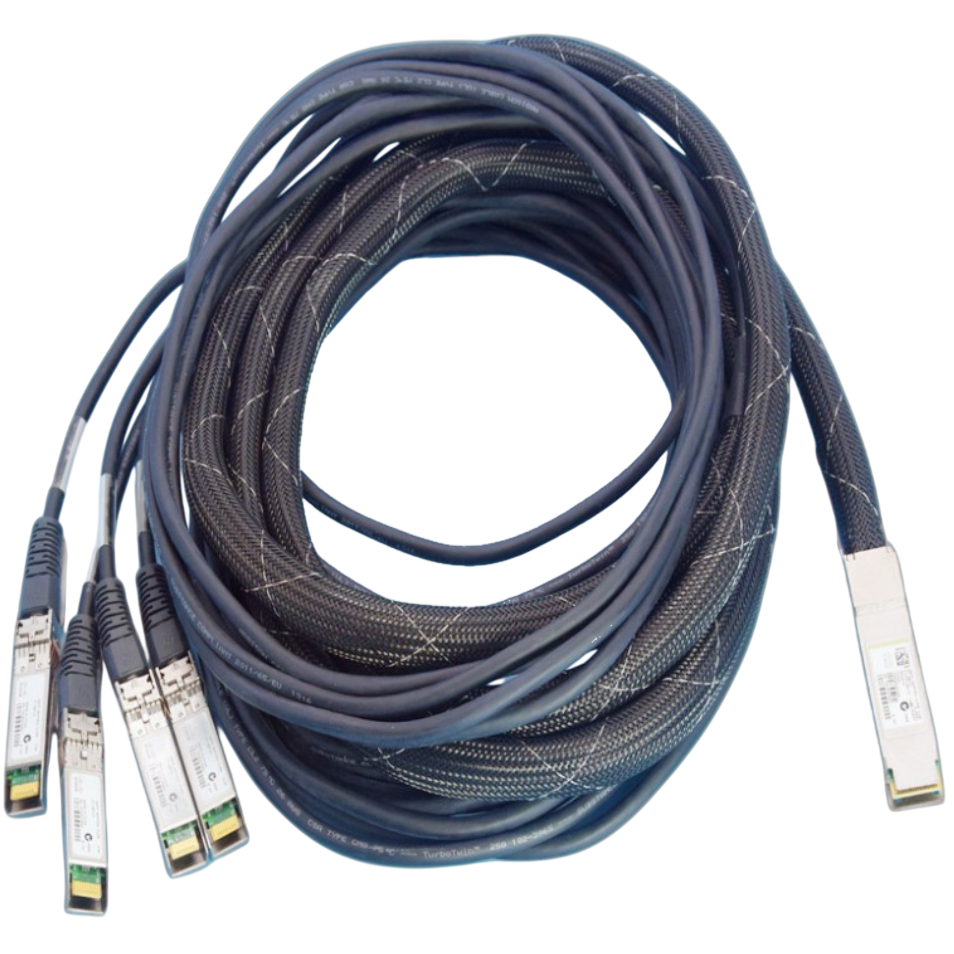 Кабель QSFP28 Cisco QSFP-4SFP25G-CU3M, 3m