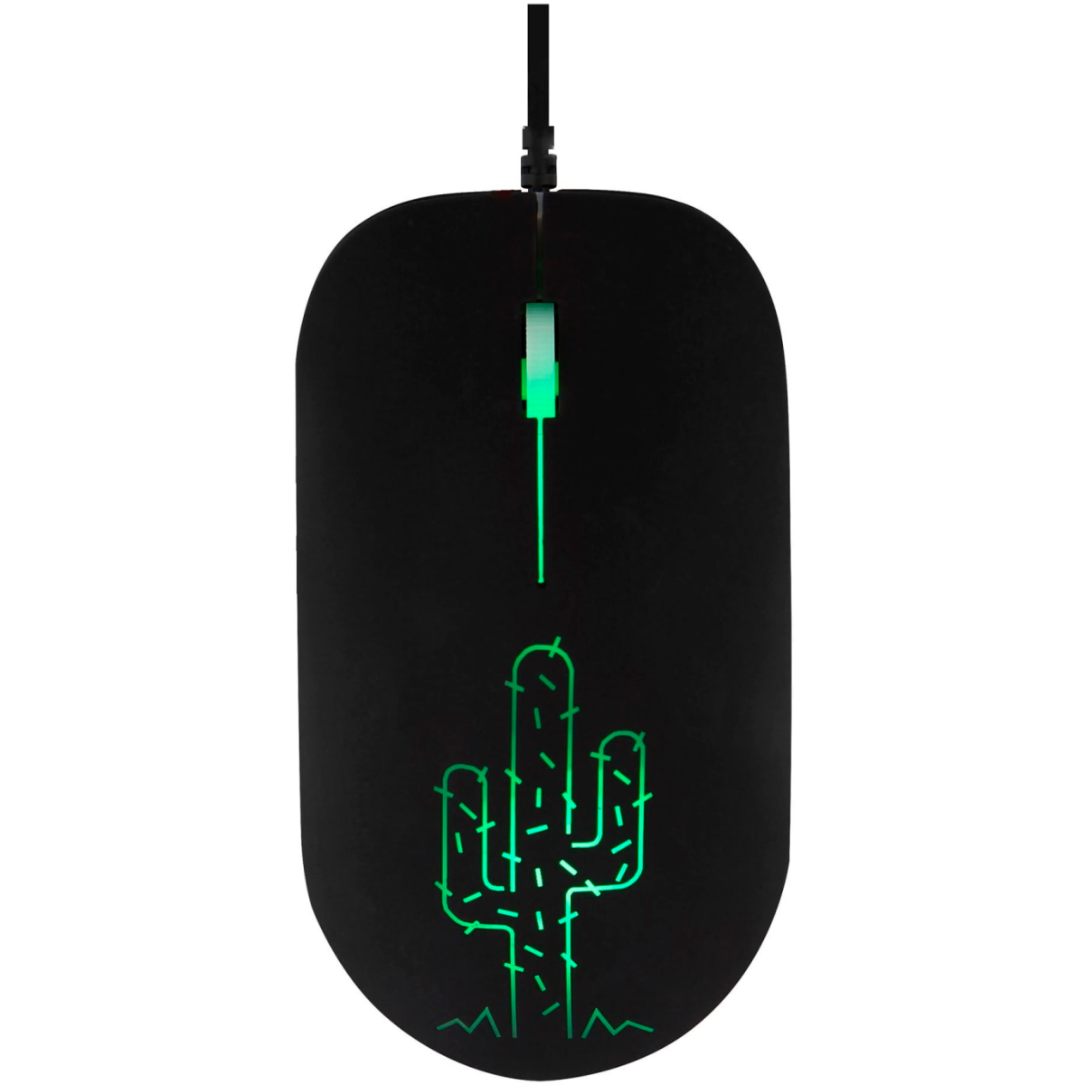 Мышь T'nB Cactus Neon Black - MNCACTUS