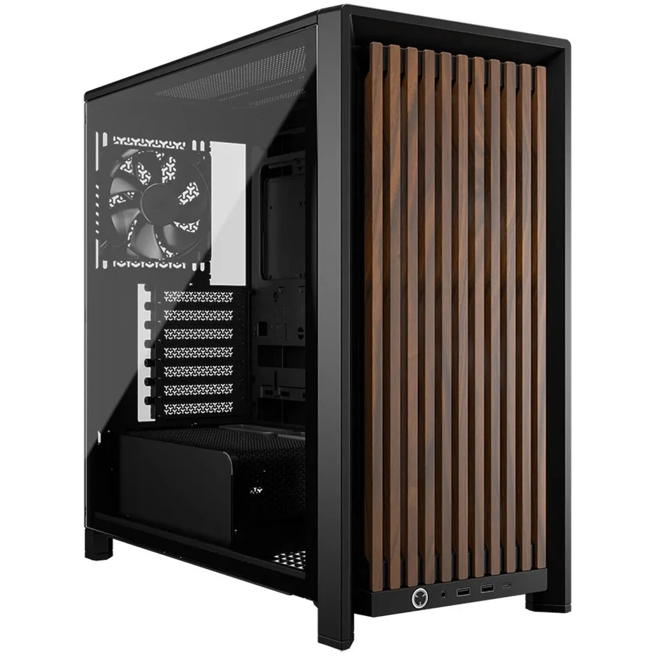Boîtier Corsair Frame 4000D WOOD RS Black/Walnut (CC-9011340-WW)