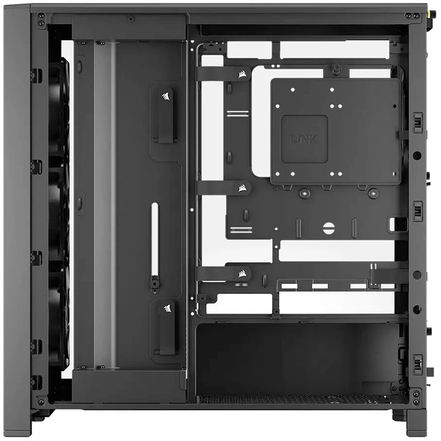 Boîtier Corsair Frame 4000D WOOD RS Black/Walnut (CC-9011340-WW) - photo 7