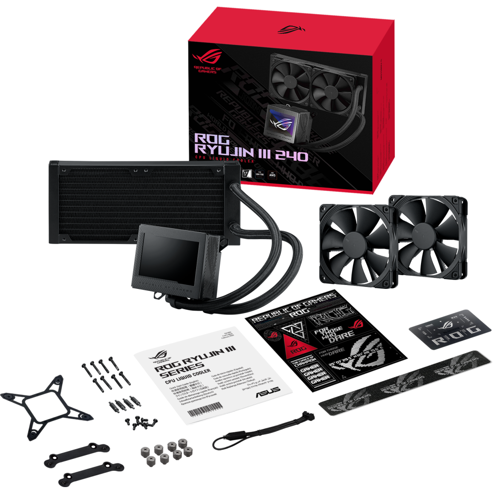Система жидкостного охлаждения ASUS ROG RYUJIN III 240 - 90RC00K0-M0UAY0 - photo 8