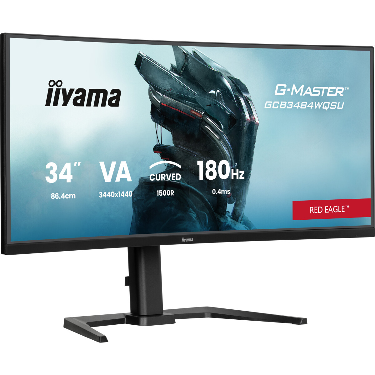 Moniteur iiyama 34" G-Master GCB3484WQSU-B1 - photo 2