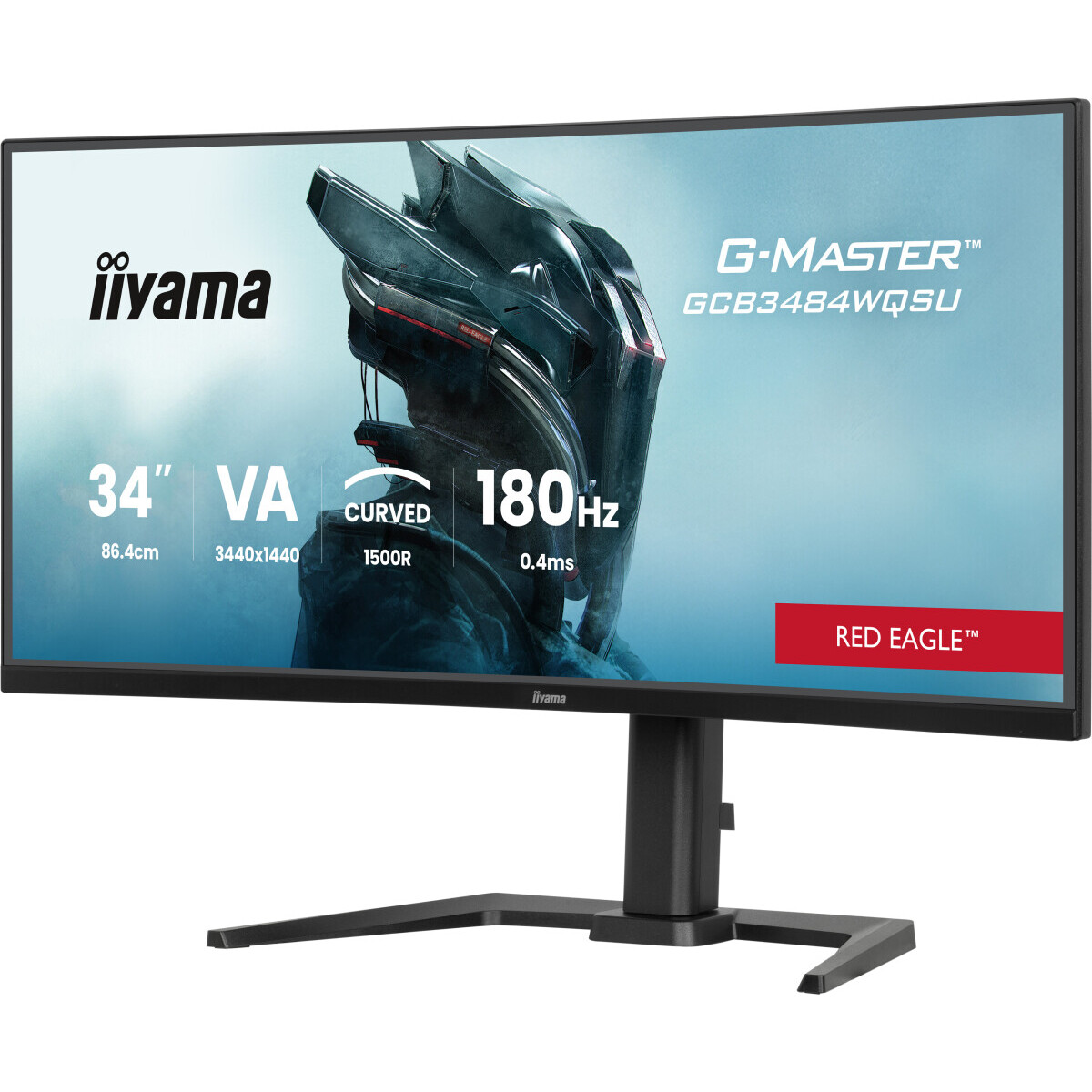 Moniteur iiyama 34" G-Master GCB3484WQSU-B1 - photo 3
