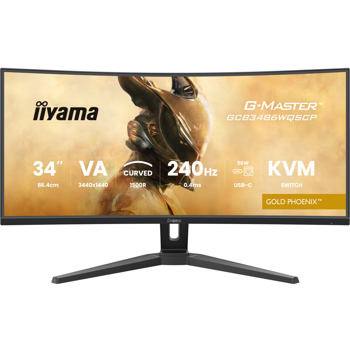 Moniteur iiyama 34" G-Master GCB3486WQSCP-B1