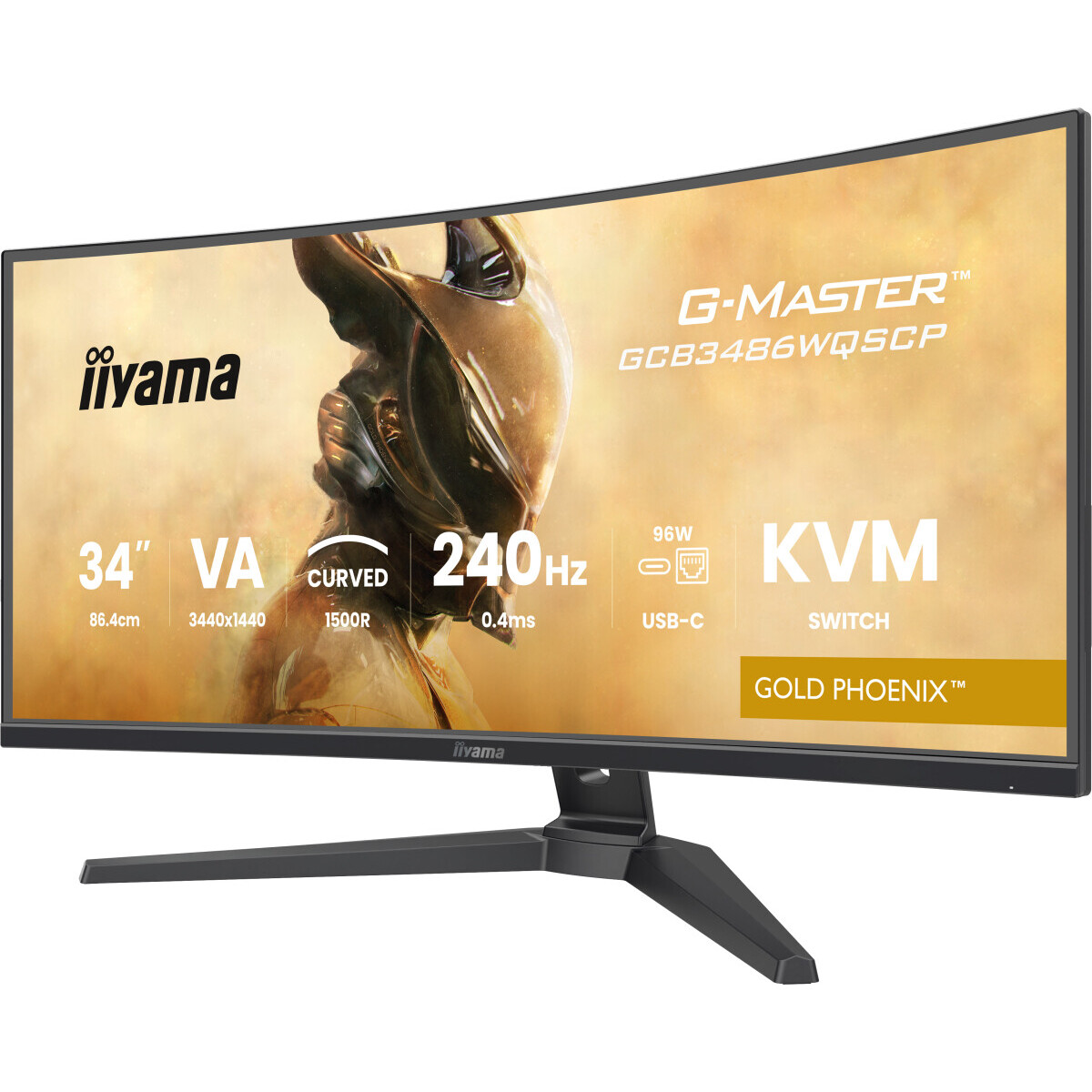 Moniteur iiyama 34" G-Master GCB3486WQSCP-B1 - photo 9
