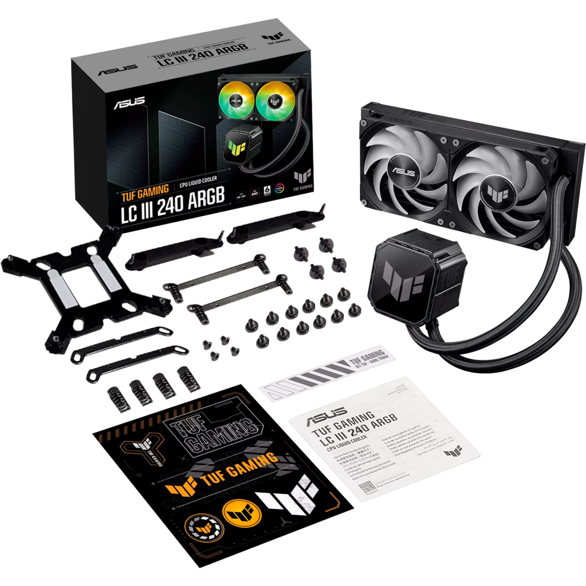 Система жидкостного охлаждения ASUS TUF Gaming LC III 240 ARGB Black - 90RC01J1-B0EAY0 - photo 11