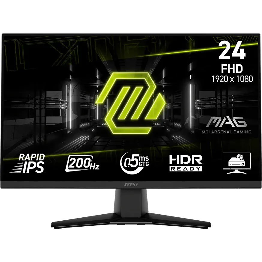 Монитор MSI 24" MAG 242F - 9S6-3BC51T-001