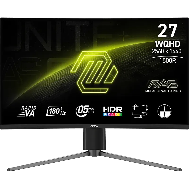 Écran MSI 27" MAG 27CQ6PF - 9S6-3CD94M-012